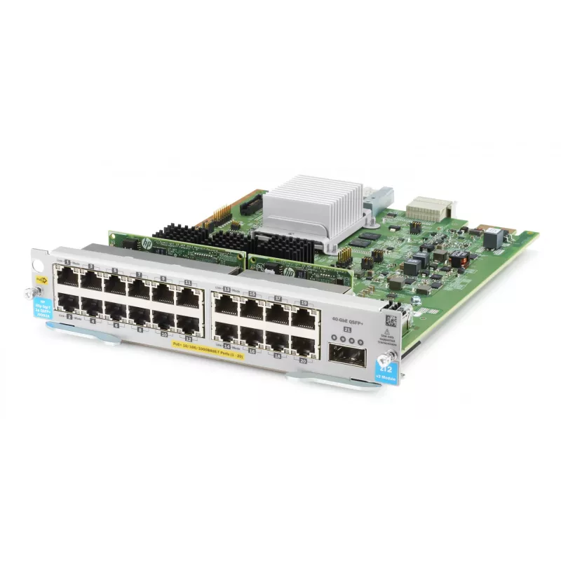 Μονάδα διακόπτη PoE+ MACsec 20 θυρών HPE J9992A