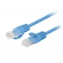PATCHCORD Cat.5E UTP 1.5M Μπλε FLUKE PASSED LANBERG συσκευασία 10 τεμ.