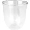 De’Longhi 5513214601 Ποτήρι καφέ Διαφανές 2 τεμ. 190 ml