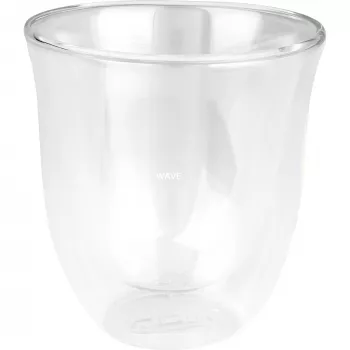 De’Longhi 5513214601 Ποτήρι καφέ Διαφανές 2 τεμ. 190 ml