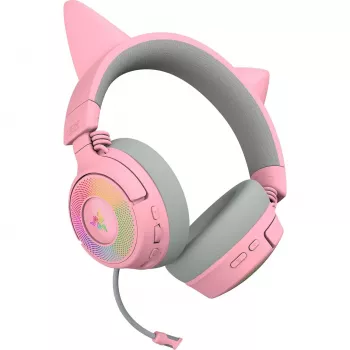 Razer Kraken Kitty V3 Pro - Quartz Headset Ενσύρματο & Ασύρματο Κεφαλόδεσμος Gaming USB Type-A Bluetooth ροζ
