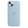 Θήκη σιλικόνης Apple iPhone 15 Plus Ανοιχτό μπλε MagSafe