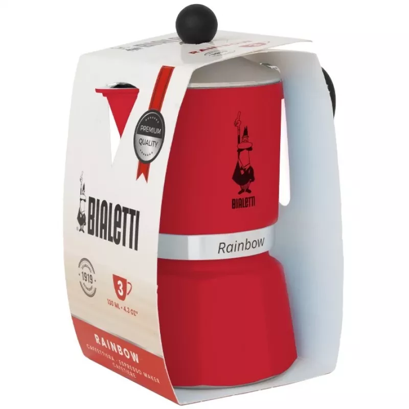 Bialetti RAINBOW 3TZ κόκκινο