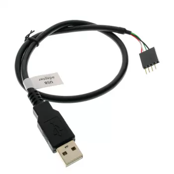 Καλώδιο USB Akasa 0,4 m USB A Μαύρο