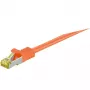Καλώδιο δικτύου Goobay 91588 RJ-45 Cat7 1 m Πορτοκαλί