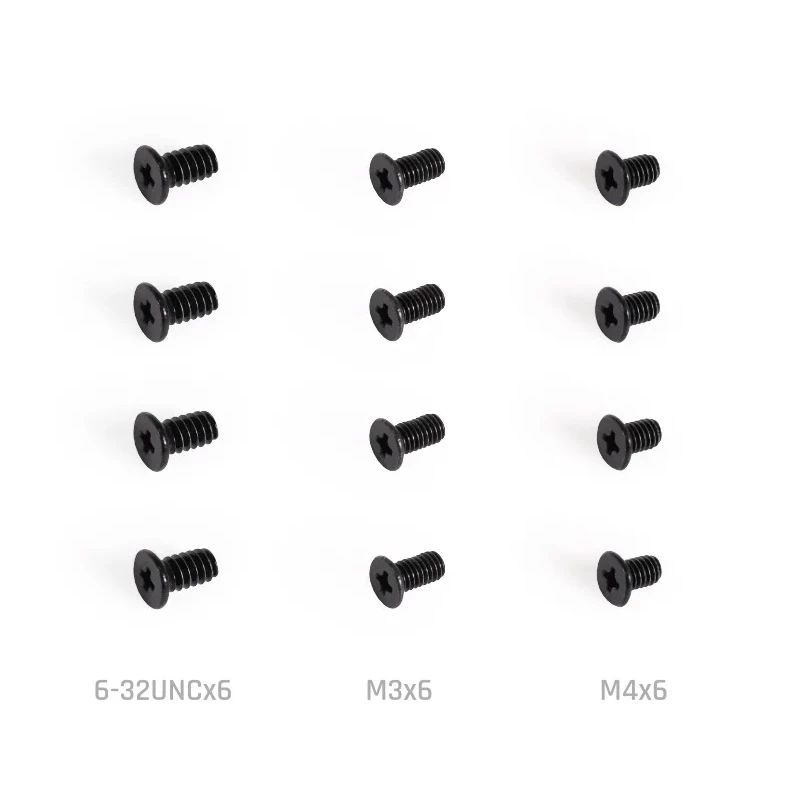 Σετ τοποθέτησης Alphacool 15724 μαύρο ανοξείδωτο χάλυβας ύψος 17 mm