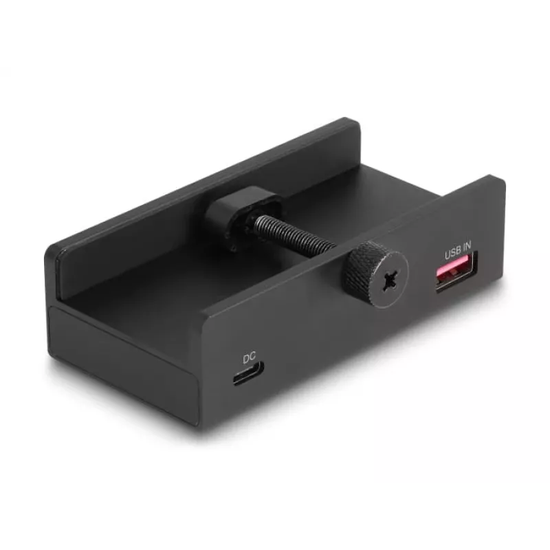 DeLOCK 64285 USB 2.0 Type-A Hub 5000 Mbit/s μαύρο