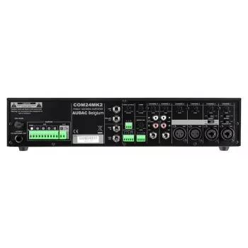 Ενισχυτής ήχου AUDAC COM24MK2 240W Class D μαύρο