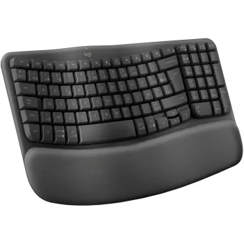 Wave Keys ασύρματο εργονομικό πληκτρολόγιο - GRAPHITE - NLB - 2.4GHZBT - NA - CENTRAL-419 - UNIVERSAL