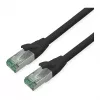 ROLINE RM S/FTP Καλώδιο Patch Kat6A/Kl.EA TPE μαύρο 10m - FTP - PIMF (21.45.3257)