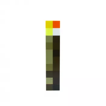 Επιτραπέζιο φωτιστικό Paladone Torch Light PP9202MCFV3 σχέδιο Minecraft με μπαταρία