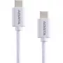 ADATA CACC-100PN-WH Καλώδιο USB USB 2.0 1 m USB C Λευκό