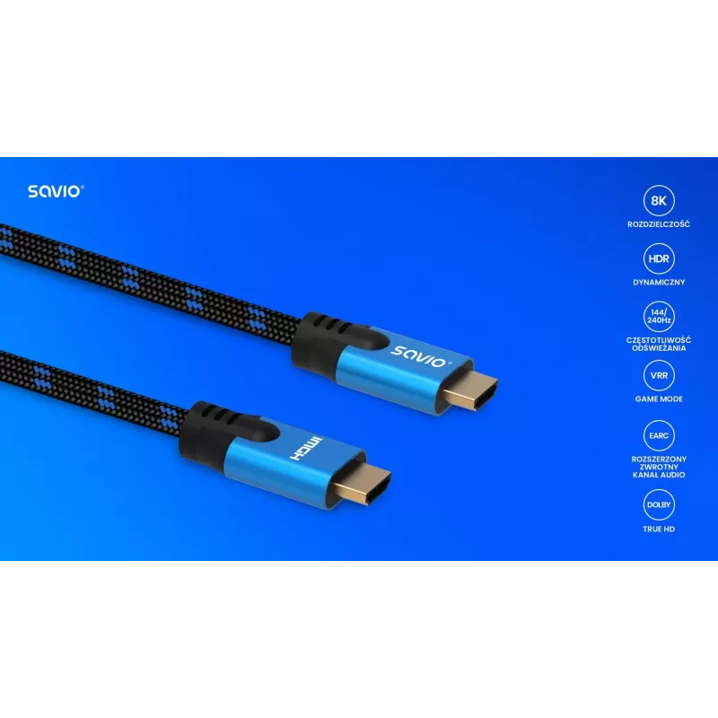 Καλώδιο HDMI Savio CL-143 3m