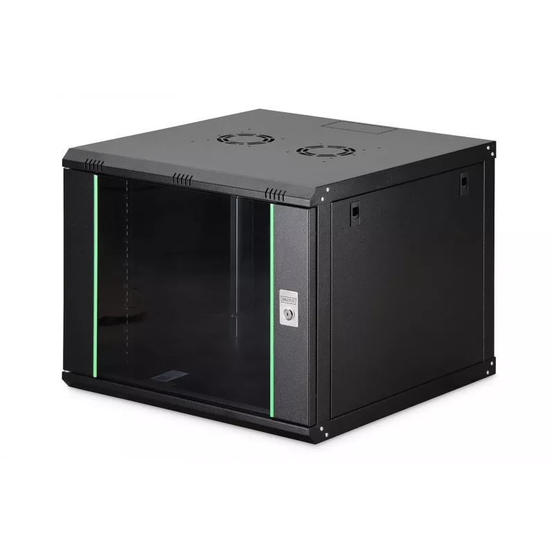 Επιτοίχια βάση Digitus DN-19 09U-6/6-EC-SW