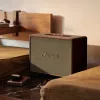Ασύρματο ηχείο MARSHALL Woburn III Brown — Multiroom, Bluetooth, Wi‑Fi, αναλογικές είσοδοι