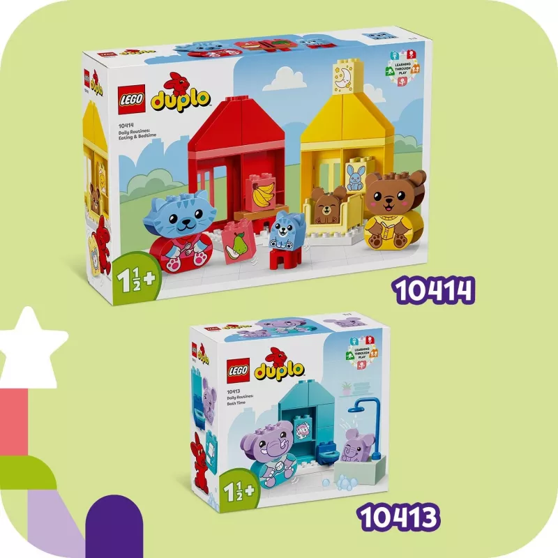 LEGO DUPLO Οι Πρώτες μου Καθημερινές Ρουτίνες: Φαγητό & Ώρα Ύπνου 10414