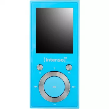 MP3 player INTENSO Video Scooter BT — 16 GB, οθόνη LCD, συμβατό με microSD, μπλε