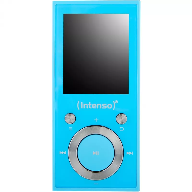 MP3 player INTENSO Video Scooter BT — 16 GB, οθόνη LCD, συμβατό με microSD, μπλε