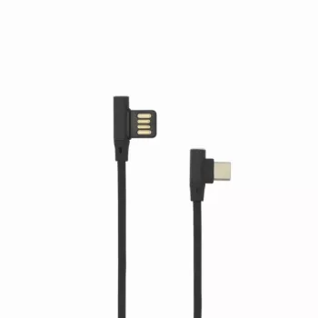 Sbox USB-C-90-B USB->Type C 90 M/M 1,5 m μαύρο