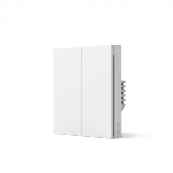 Aqara Smart Wall Switch H1 (No Neutral, Double Rocker) λευκό (HomeKit)