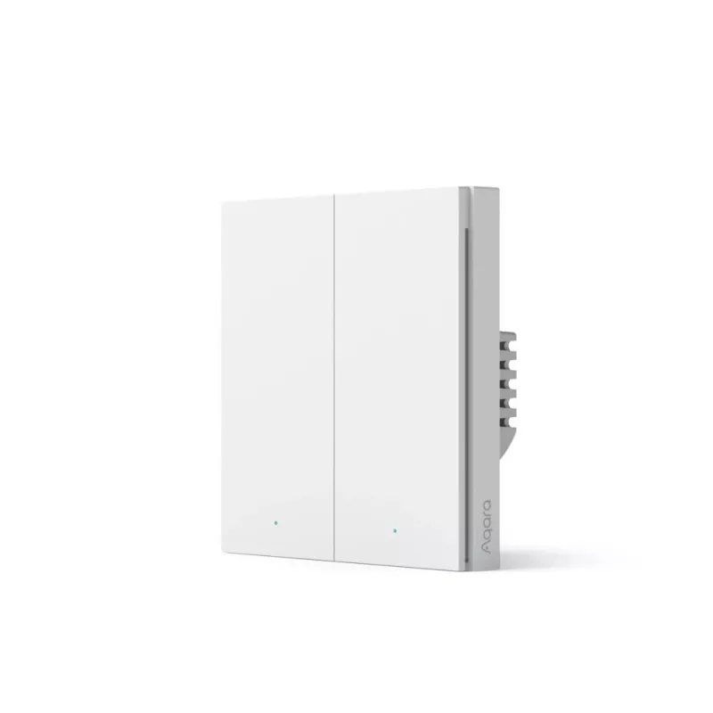 Aqara Smart Wall Switch H1 (No Neutral, Double Rocker) λευκό (HomeKit)