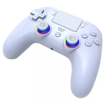Gamepad Subsonic PS5 Wireless LED Controller λευκό D-pad Home Options Share