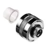 Σύνδεσμος Alphacool Eiszapfen Pro Connector 16mm Hardtube Fitting G1/4, συσκευασία 6 τεμ. - χρώμιο