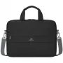 Τσάντα laptop Rivacase Prater 14 ιντσών μαύρο 7522 – κατάλληλη για laptop 14 ιντσών, λεπτή προστατευτική θήκη