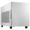 Κουτί Mini-ITX SILVERSTONE SST-SG15S, ασημί αλουμινένιο συμπαγές κουτί