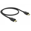 Καλώδιο DisplayPort DeLOCK 85506 0,5 m μαύρο