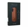 Mujjo Full Leather Case MagSafe θήκη για iPhone 17 καφέ