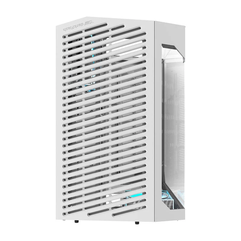 Κουτί υπολογιστή Darkflash DY470 (λευκό) + 4 ανεμιστήρες