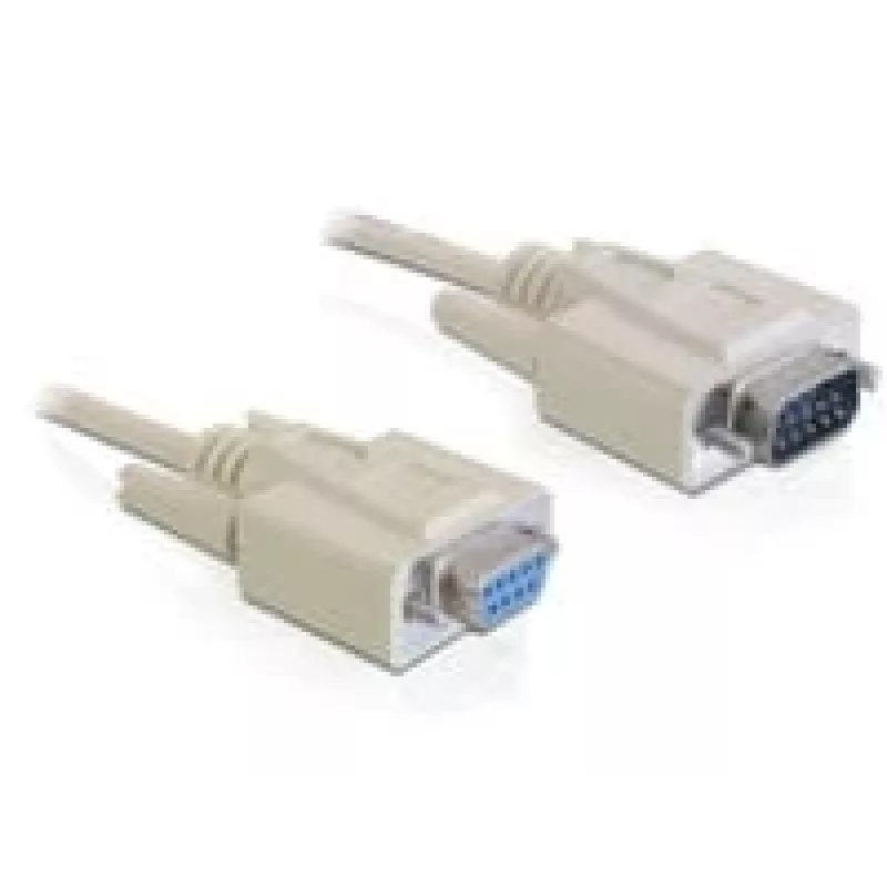 Σειριακό καλώδιο DeLOCK RS-232 1m μπεζ DB-9 82984