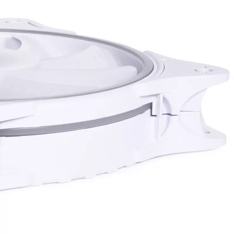 Alphacool Rise Aurora 24850 ανεμιστήρας κουτιού 120 mm PWM, 120x120x25 mm, λευκός