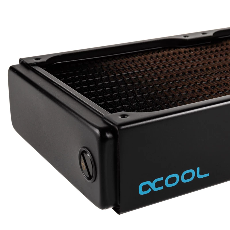 Alphacool NexXxoS V.2 XT45 Full Copper Ψυγείο - 480mm, μαύρο