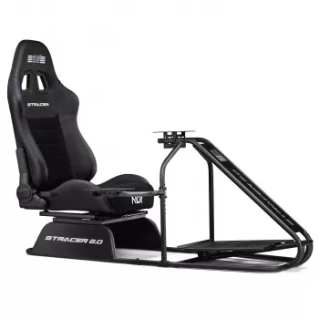 Cockpit προσομοιωτή αγώνων Next Level Racing GTRacer 2.0 μαύρο ρυθμιζόμενο πλαίσιο καθίσματος