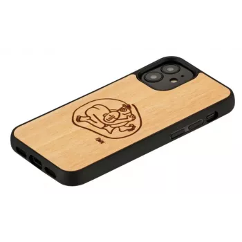 Προστατευτική θήκη Man and Wood για iPhone 12 mini — σχέδιο ψαριού για παιδιά