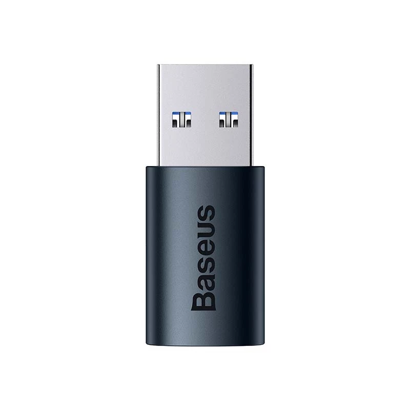 Baseus Ingenuity προσαρμογέας USB-A σε USB-C OTG (μπλε)