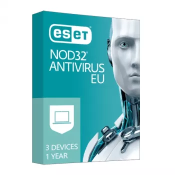 ESET NOD32 Antivirus – 3 συσκευές, 1 έτος, ESD EU