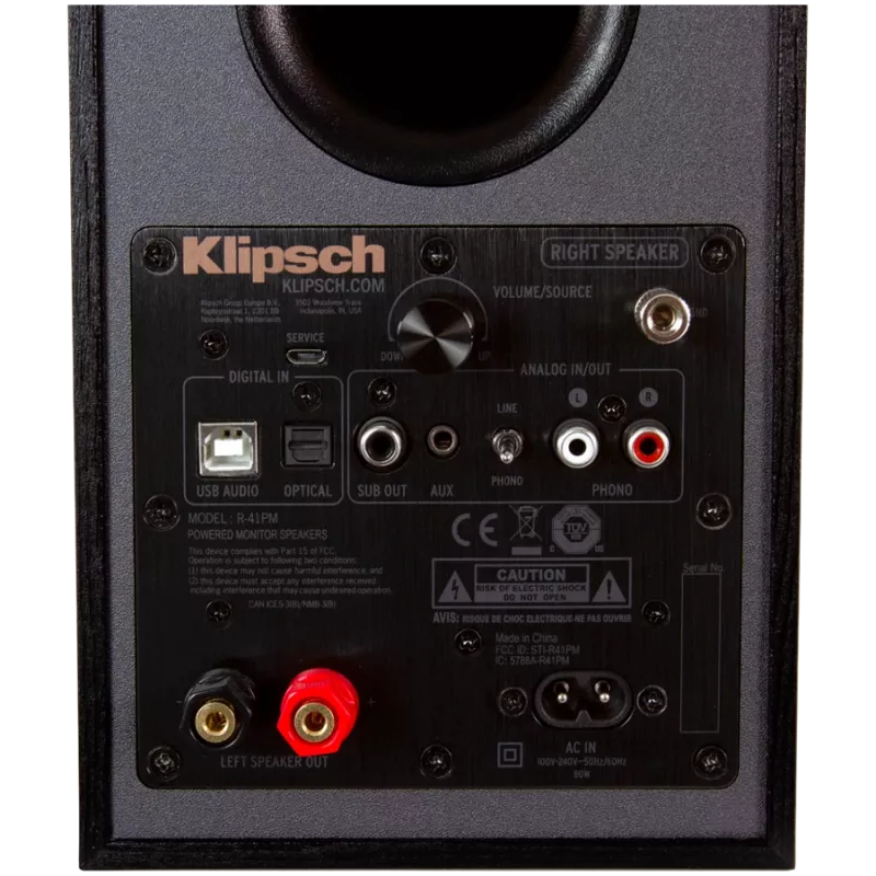 Ηχείο Klipsch R-41PM μαύρο χαλκός 70W Ενσύρματο Ασύρματο