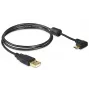 Καλώδιο USB DeLOCK 83147 USB 2.0 1 m USB A Micro-USB B μαύρο