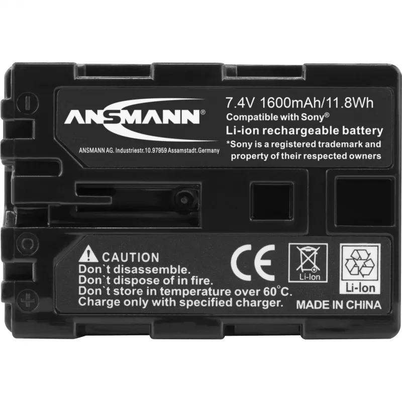 ANSMANN A-Son NP FM 500 H - Μπαταρία κάμερας Li-Ion 1500 mAh (5044503)