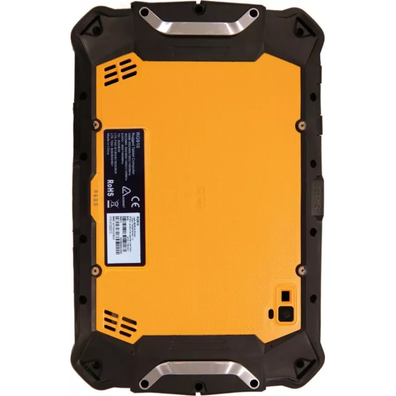 RugGear RG910 ανθεκτικό tablet, 8 ίντσες 1920x1200, οκταπύρηνο MSM8953, 3 GB RAM, 32 GB, LTE, IP68, 6000 mAh, Android 8.0, μαύρο/κίτρινο