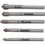 Σετ τρυπανιών Makita E-25410 για γυαλί και πλακάκια, 5 τεμ.