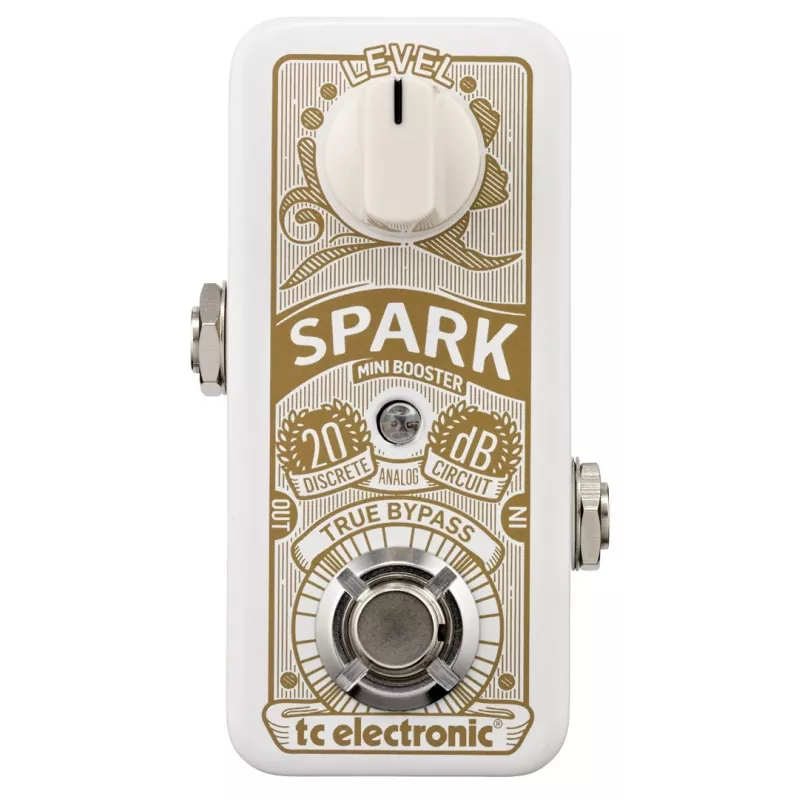 TC Electronic Spark Mini Πετάλι εφέ Λευκό