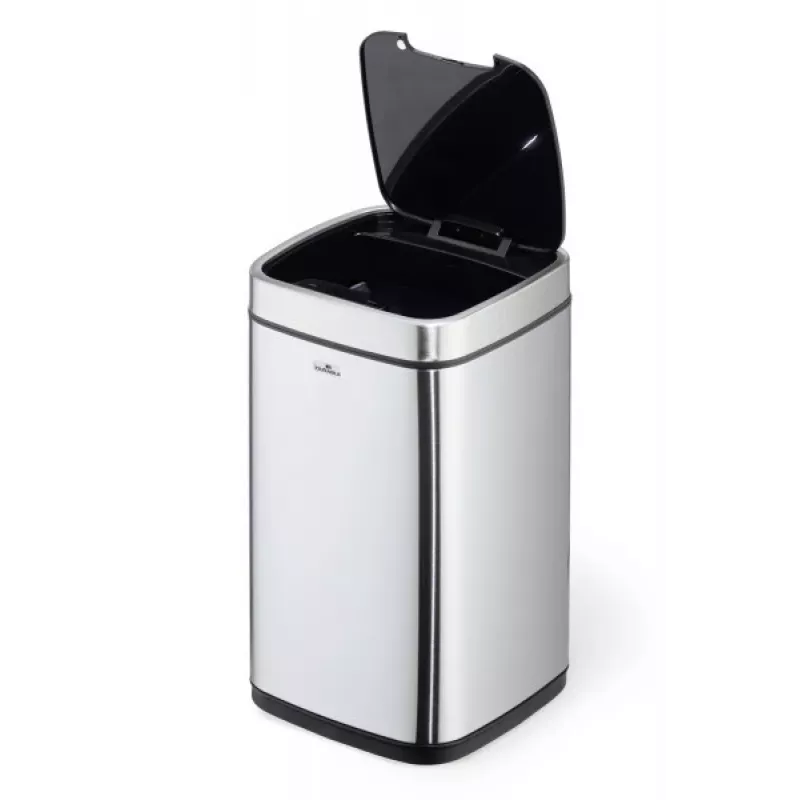 Durable TOUCH 12L ορθογώνιος ανοξείδωτο ατσάλι ασημί μαύρο