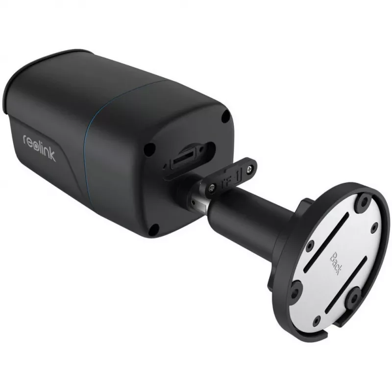 Reolink P330 κάμερα ασφαλείας IP 4K, 8 MP 3840 x 2160, για εσωτερικό και εξωτερικό χώρο, ενσωματωμένο μικρόφωνο, νυχτερινή όραση 30 m, μαύρη