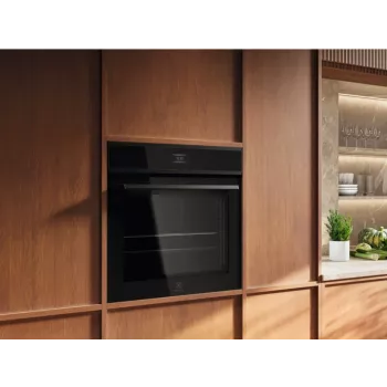 Εντοιχιζόμενος φούρνος Electrolux EOE8P39H μαύρο πυρολυτικός, ηλεκτρικός, πολυλειτουργικός, μαύρο