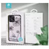 Προστατευτική θήκη Devia Crystal Flora για iPhone 12 mini — μαύρο