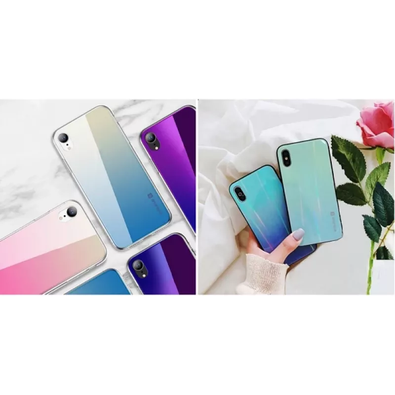 Θήκη προστασίας Evelatus για Samsung A20 — Gradient Glass 3, σχέδιο Under Water